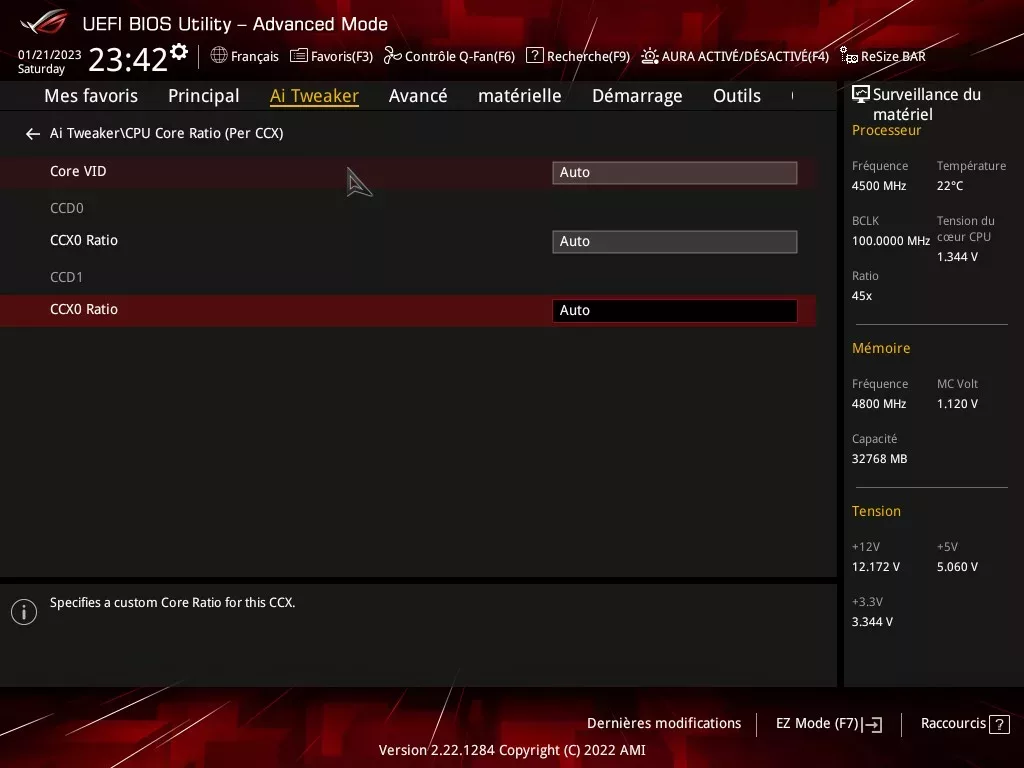 Bios Strix B650 A15
