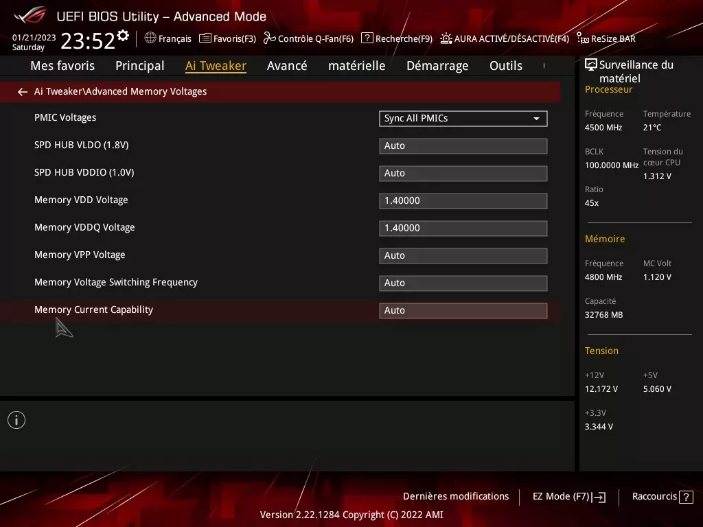 Bios Strix B650 A8