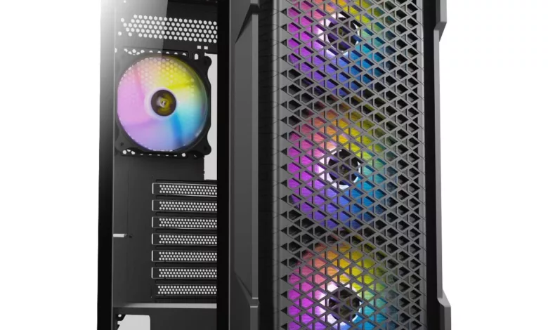 Antec AX90, façade maillé pour un excellent flux d'air 1 boitier antec ax90 jpg webp