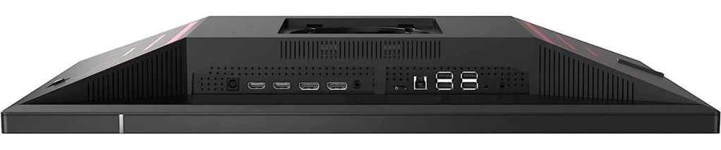 AGON PRO AG274QZM, du QHD, 240 Hz et HDR1000 5 Ultra-complète comme connectique