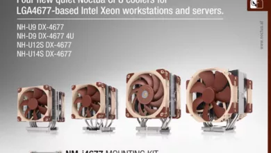 Noctua lance sa ligne de ventirads DX-4677 pour socket LGA-4677 11 ventirad noctua dx 4677 jpg webp