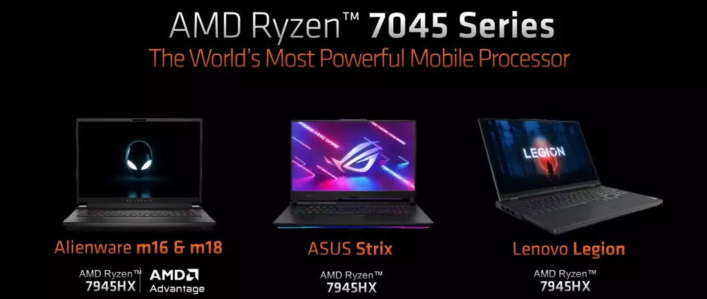 Les AMD Ryzen 7045HX Officiellement Disponibles • Pause Hardware