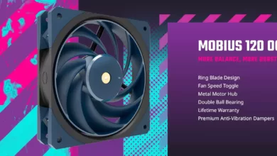Cooler Master lance le ventilateur Mobius 120 OC 4 Cooler Master Mobius 120 OC ban jpg webp
