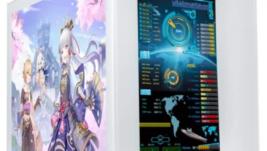 Deux écrans pour le boîtier Lamptron CSM377 34 boitier lamptron csm377 jpg webp