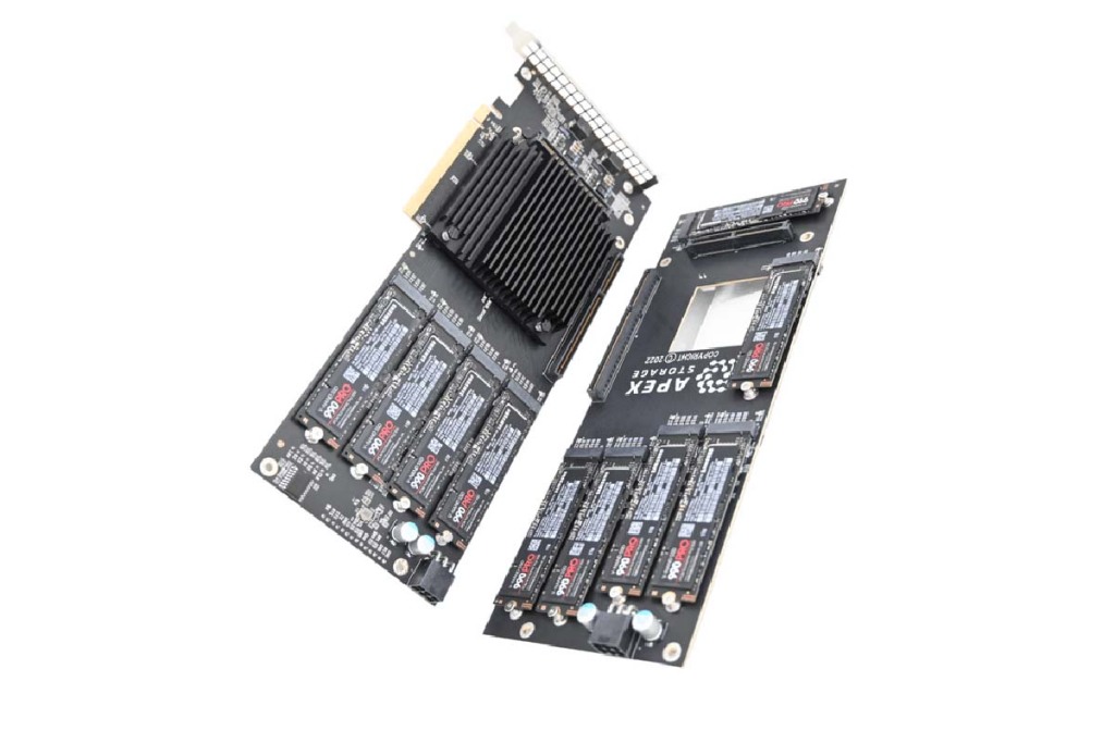 Apex Storage X21 AIC, jusqu'à 168 To sur une carte PCie 3 carte apex storage x21 aic 2