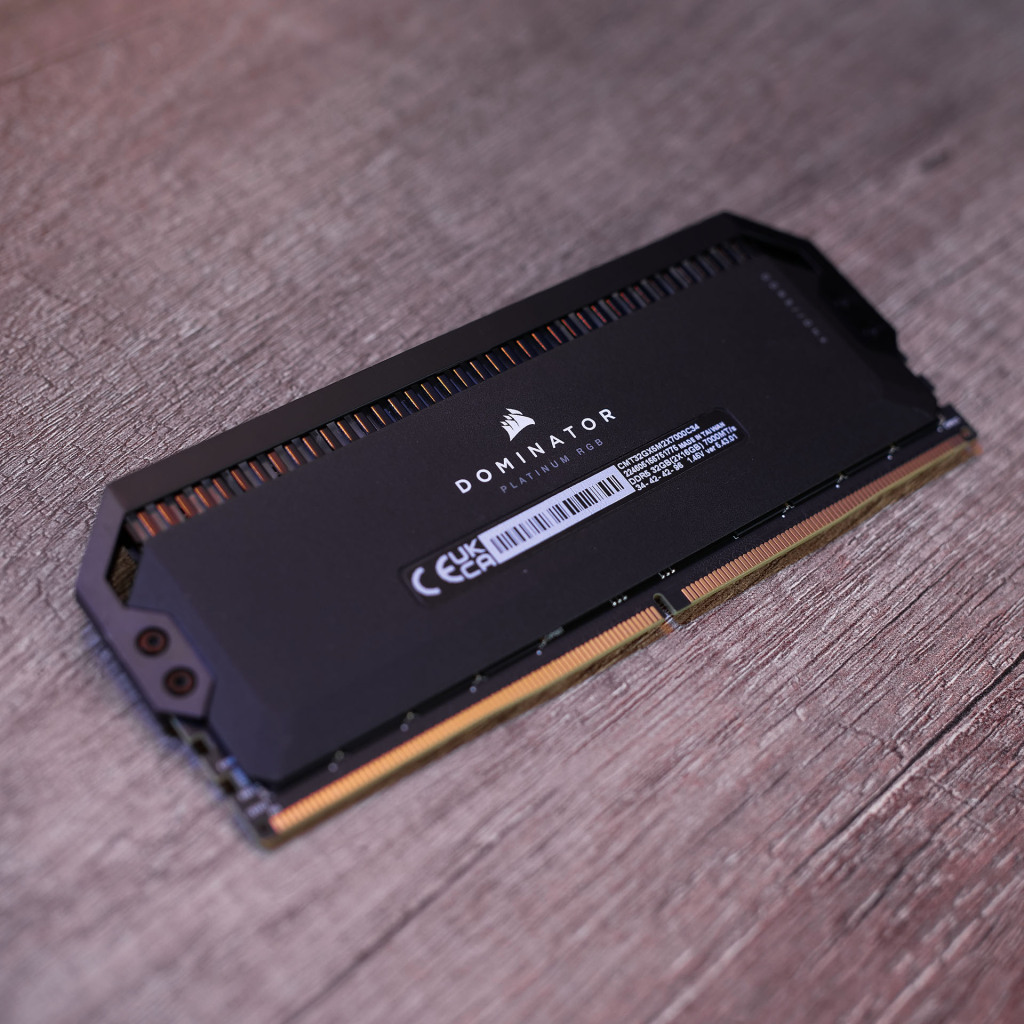 corsair dominator platinum rgb barette dos
