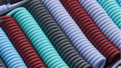 Un câble torsadé USB-C HyperX, avec connecteur aviation 5 hyperx cable torsade series jpg webp