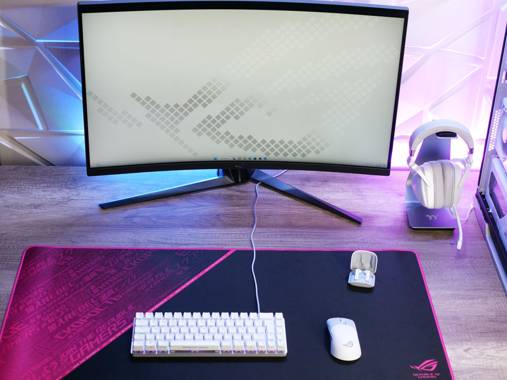 pc rog strix white perifs