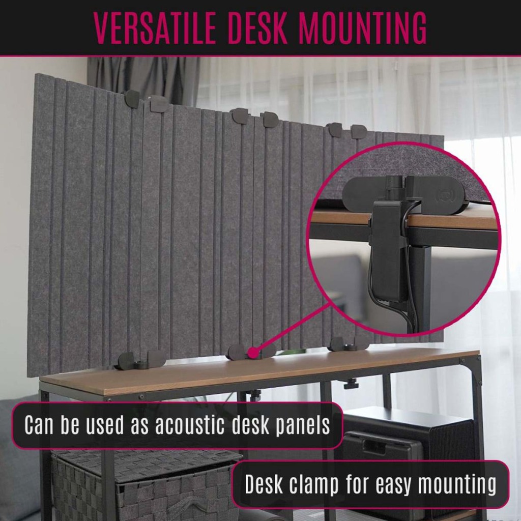 De nouveaux accessoires de streaming chez Streamplify 6 streamplify acoustic panel desk mounting