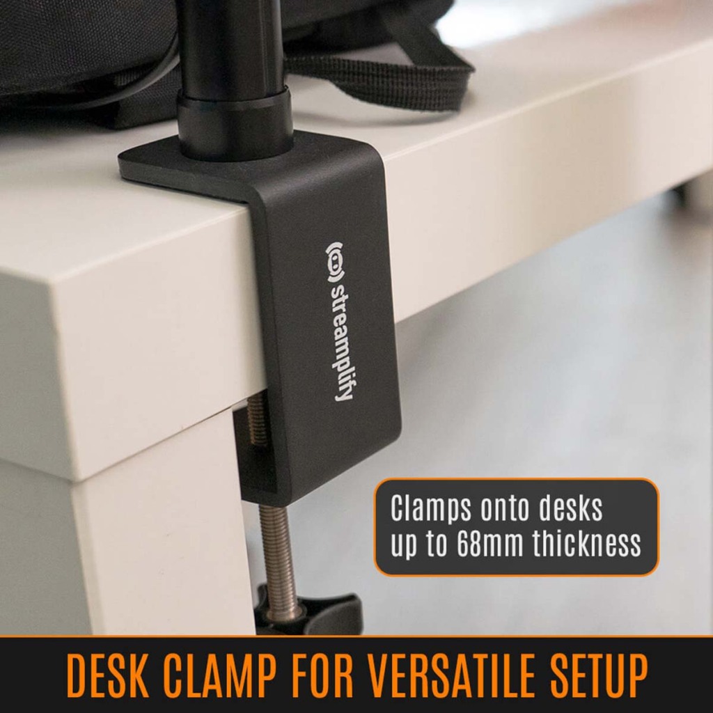De nouveaux accessoires de streaming chez Streamplify 4 streamplify glow light 14 clamp