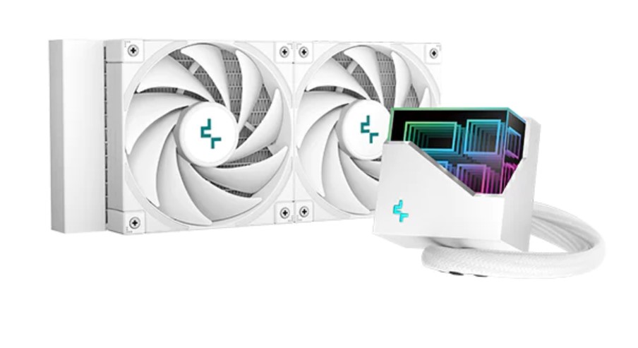 AIO DeepCool série LT : le blanc est à l'honneur 2 AIO DeepCool LT520WH