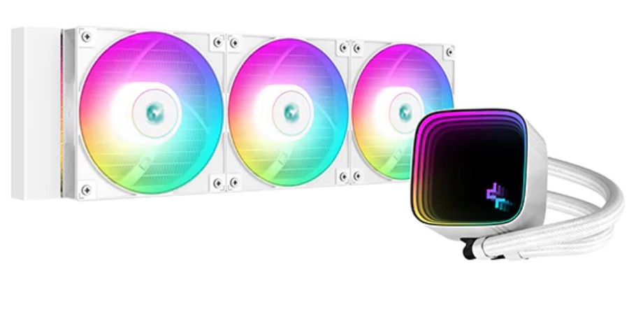 AIO DeepCool série LT : le blanc est à l'honneur 3 AIO DeepCool LT720WH