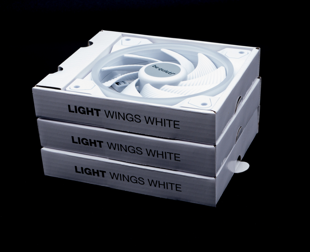 Be Quiet Light Wings White 10