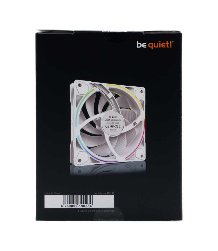 Be Quiet Light Wings White 3