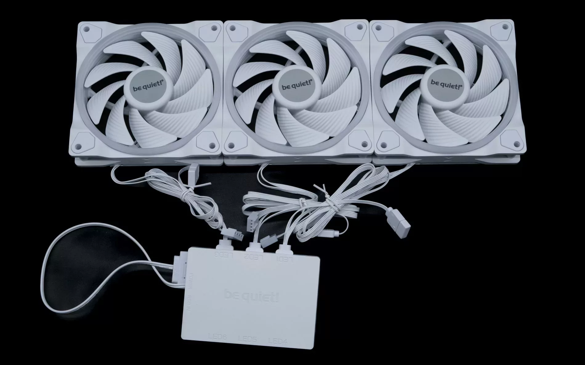 Be Quiet Light Wings White 30 edited