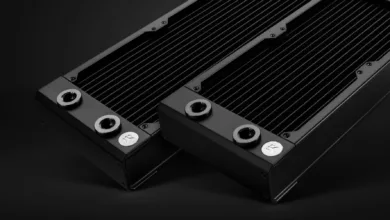 EK propose 2 radiateurs EK-Quantum Surface full black 21 EK Quantum Black Edition 1