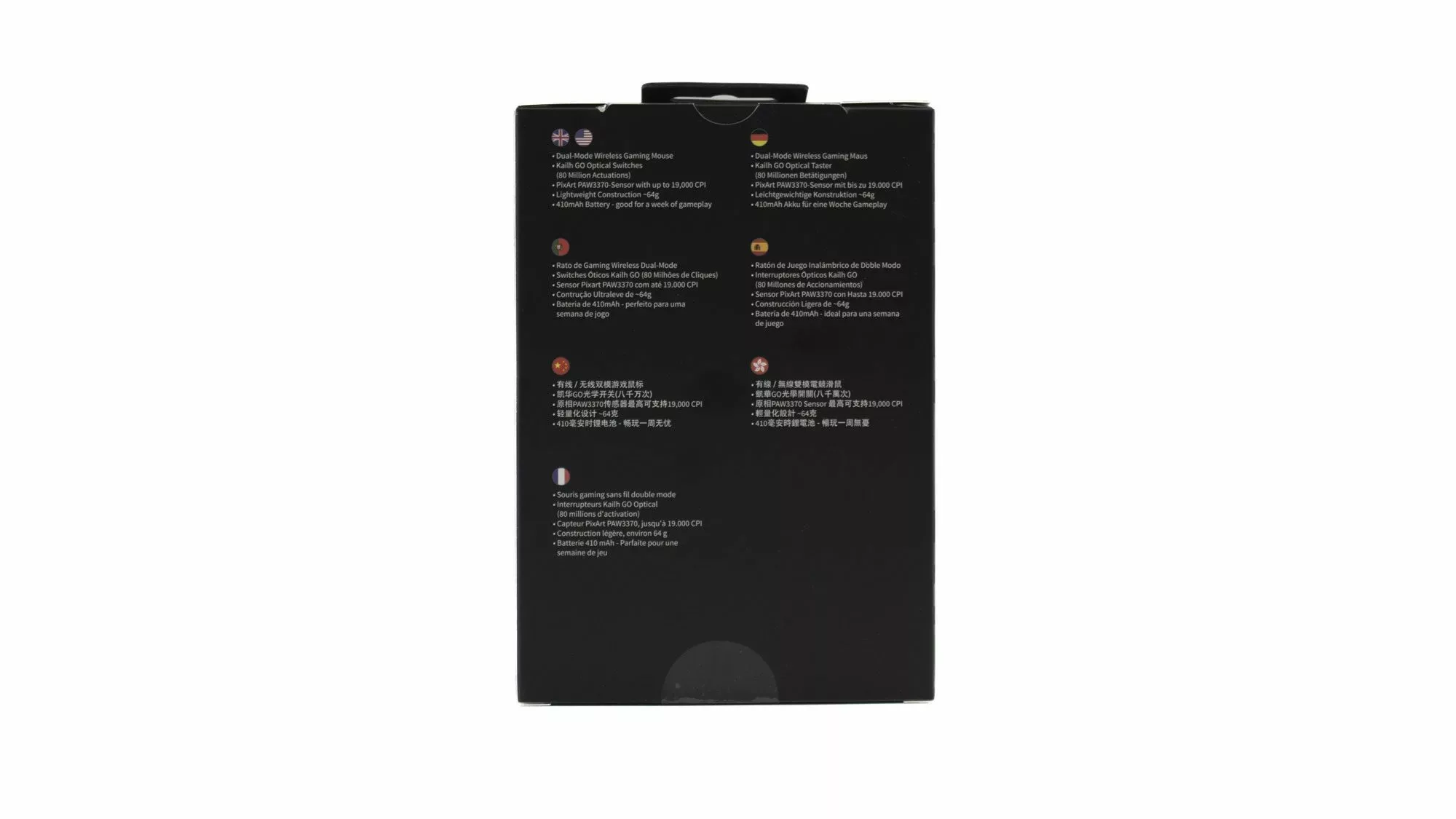 ENDGAME GEAR XM2we emballage dos