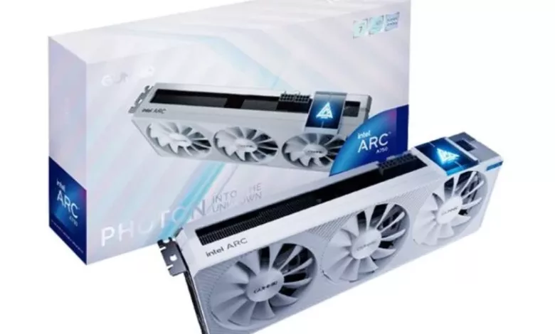 GUNNIR Photon White : une Arc A770 toute blanche 1 GUNNIR Photon White et sa boite