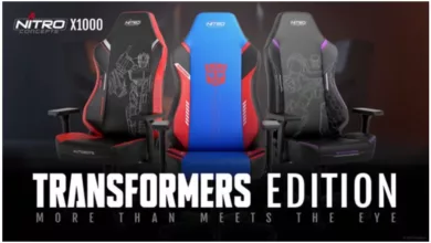Nitro Concepts annonce ses sièges X1000 - Transformers Editions 25 Nitro Concept X 1000 1 jpg webp