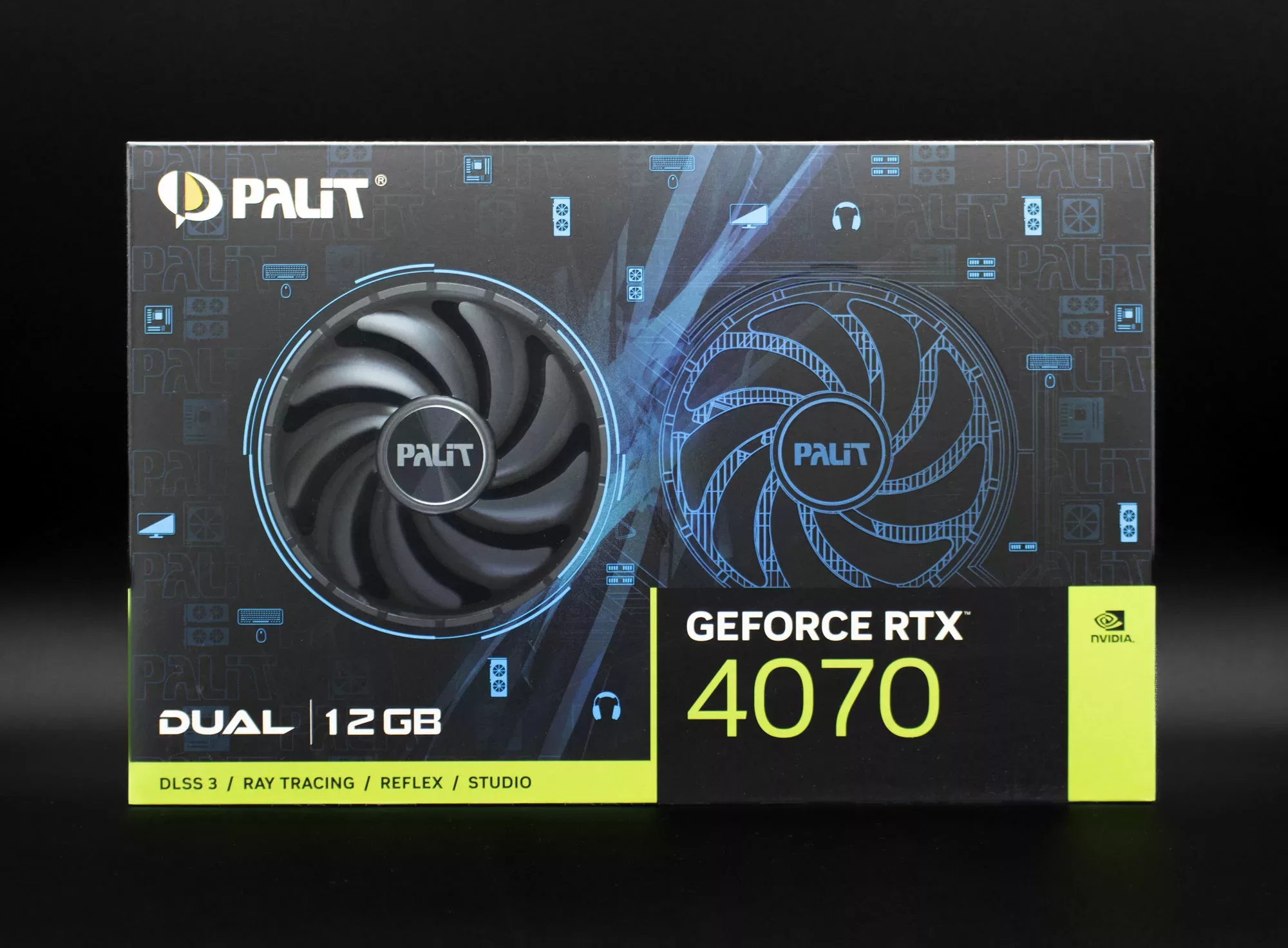 PALIT RTX 4070 Dual face