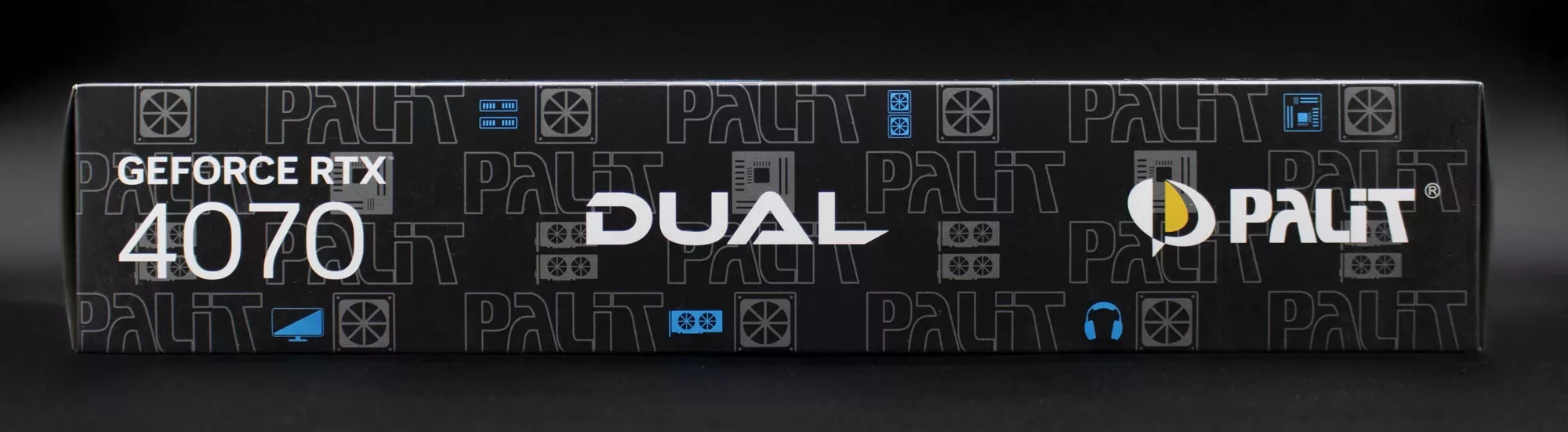 PALIT RTX 4070 Dual coté 1