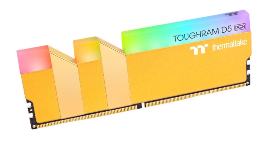 TOUGHRAM RGB D5 : 6 nouvelles couleurs 5 TOUGHRAM RGB D5 Gold Metallic