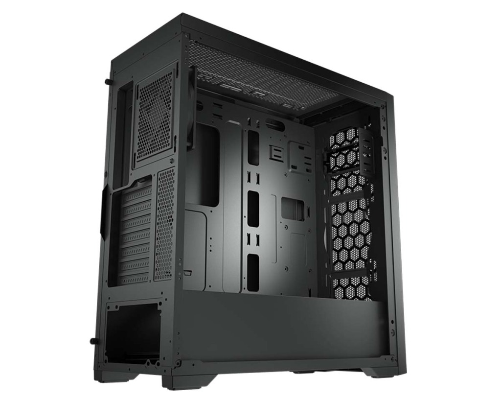COUGAR MX330-G PRO, deux baies 5,25" en façade 3 Beaucoup de place dans ce MX330-G PRO