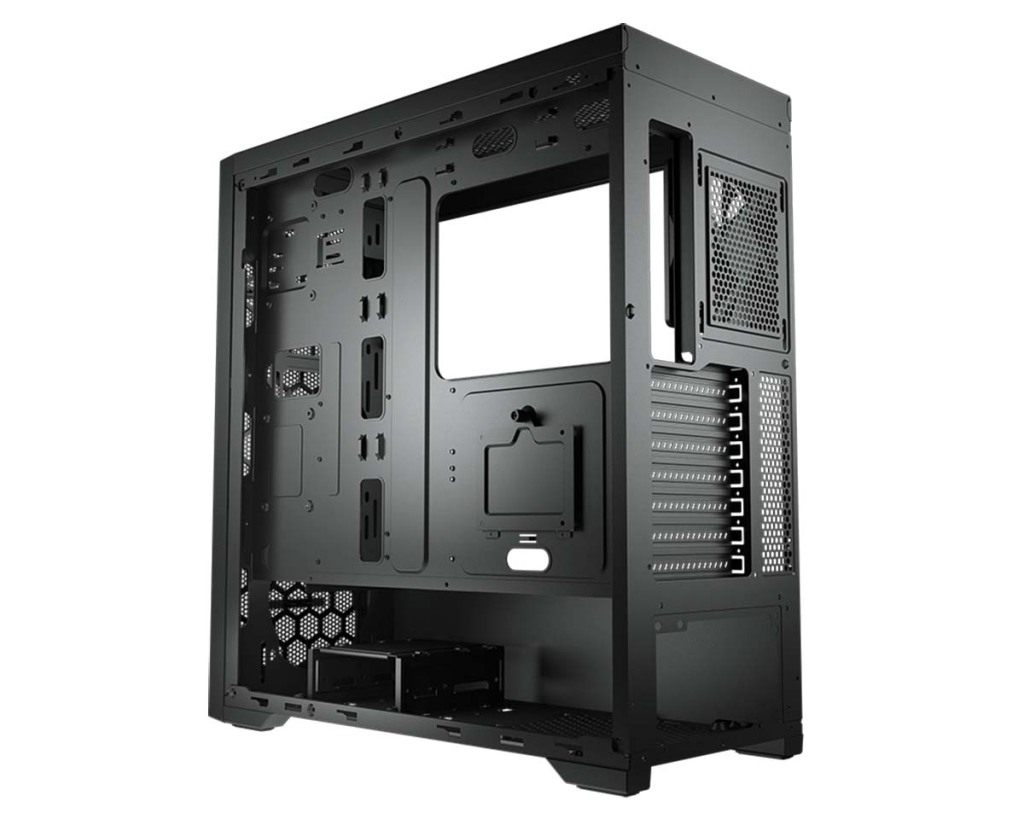 COUGAR MX330-G PRO, deux baies 5,25" en façade 5 Des emplacements HDD et SSD pour le plein de stockage