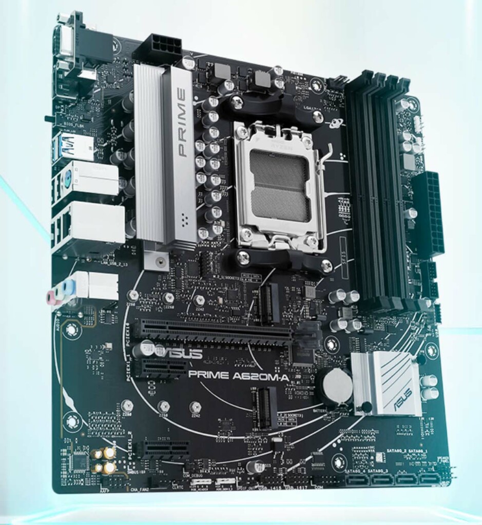 Cartes mères ASUS TUF Gaming et Prime A620, dès 139 € 4 ASUS PRIME A620M-A