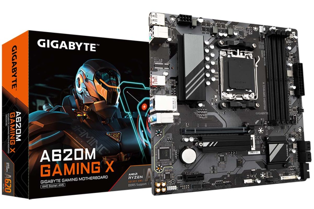Du gaming abordable avec les Gigabyte A620M Gaming X/X AX 2 Gigabyte A620M Gaming X