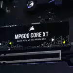 corsair mp 600 core xt 2 to emballage montage slot m2
