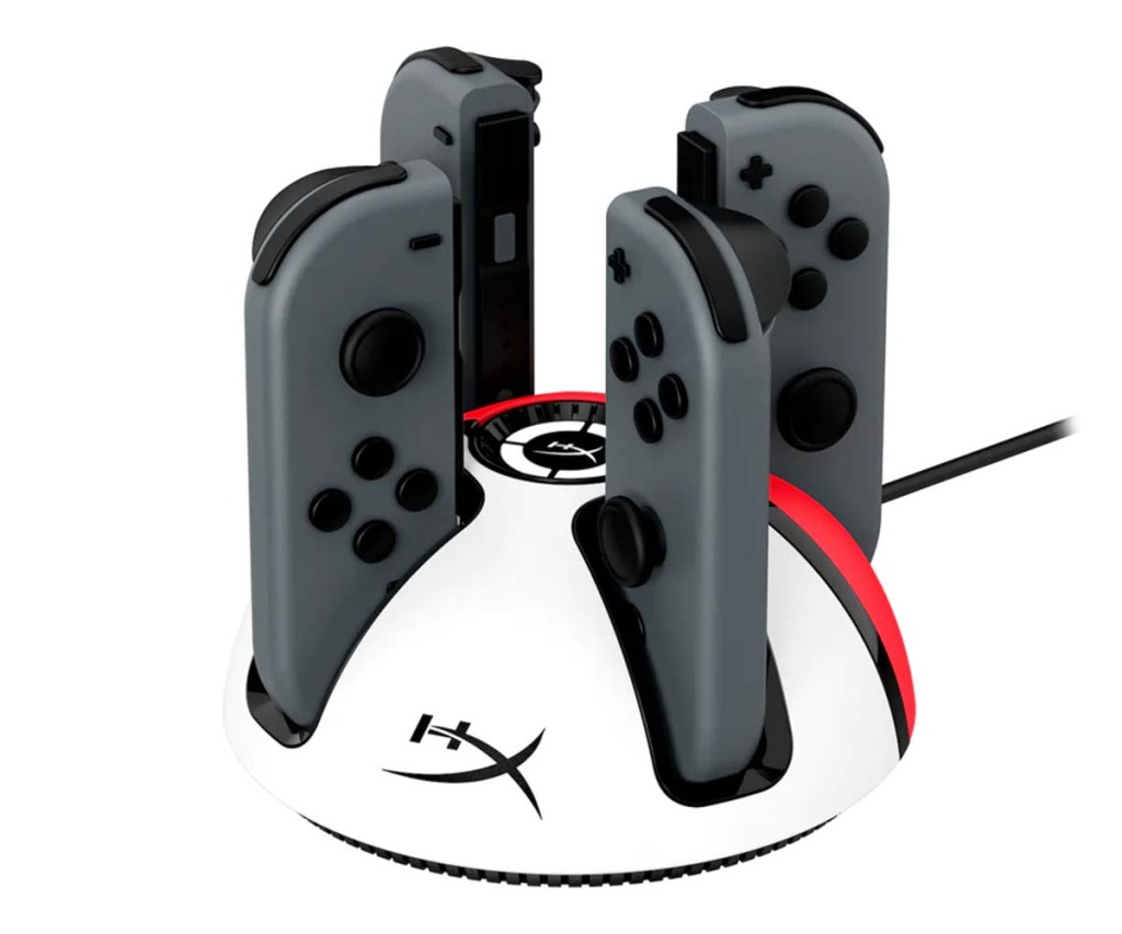 HyperX ChargePlay Quad 2 pour charger jusqu'à 4 Joy-Con 3 Charge jusqu'à quatre Joy-Con