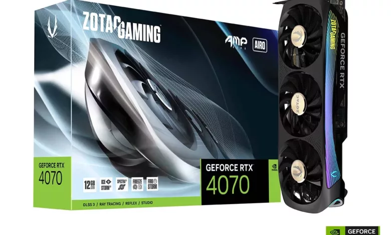 ZOTAC GAMING, nouvelle série GeForce RTX 4070 1 zotac geforce rtx 4070 amp airo box jpg webp