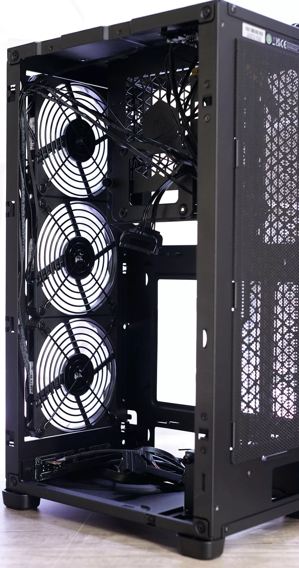 2000d airflow interieur cote ventilateurs slims