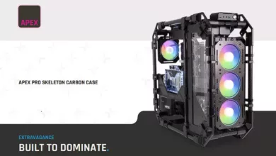 Alphacool au Computex 2023 : voici les nouveautés 18 APEX PRO Skeleton Carbon