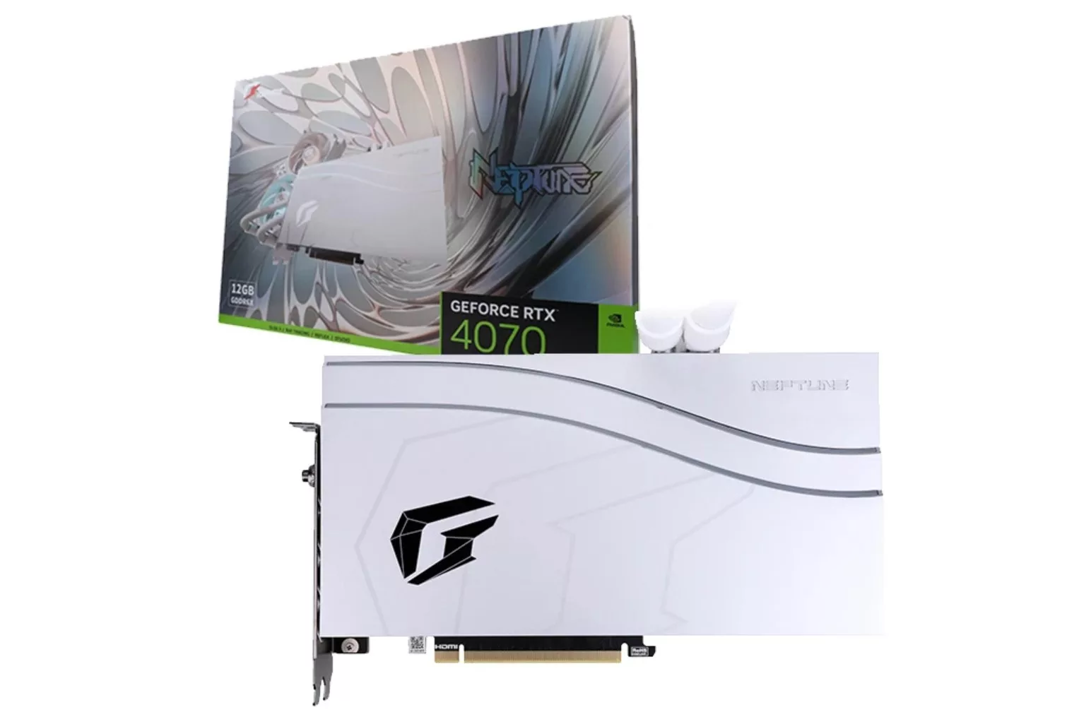 Colorful iGame RTX 4070 Neptune OC et sa boite