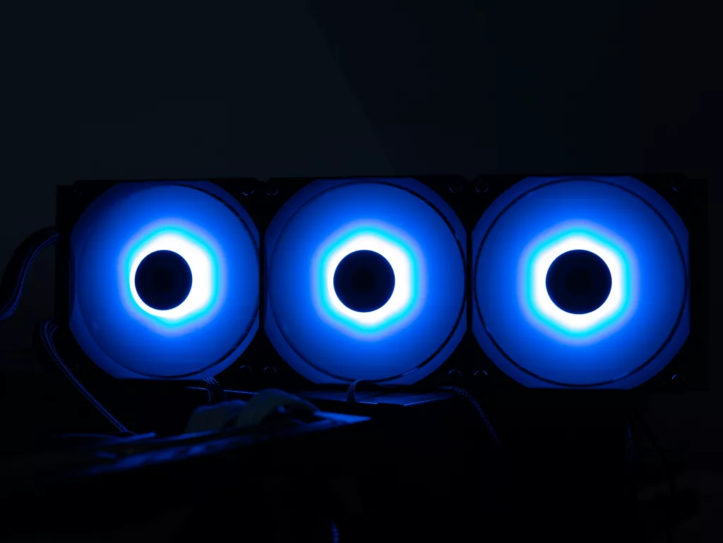Cooler Master 360L Core ARGB RGB bleu
