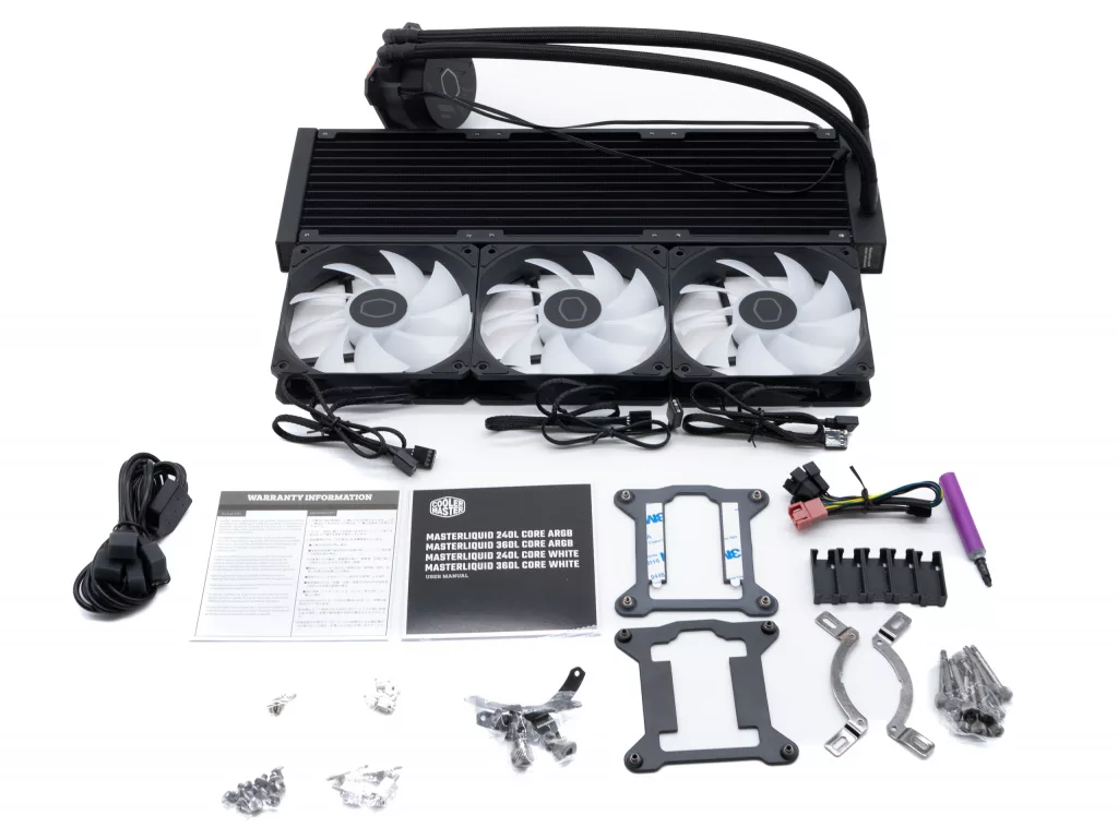 Cooler Master 360L Core ARGB accessoires