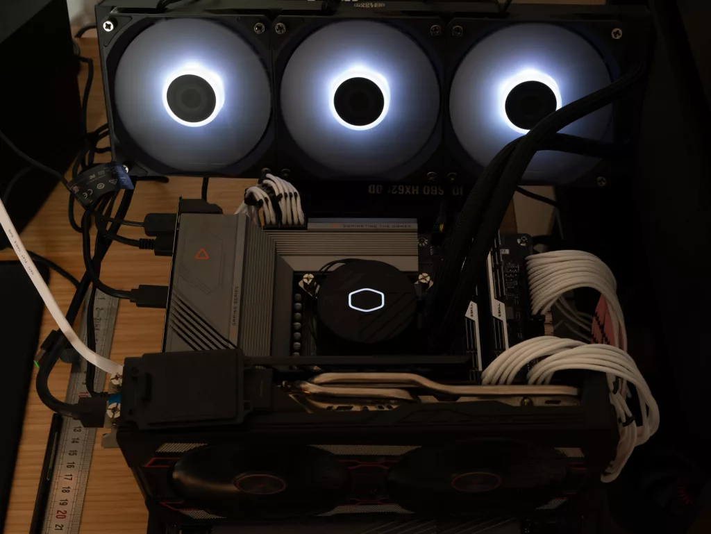 Cooler Master 360L Core ARGB blanc