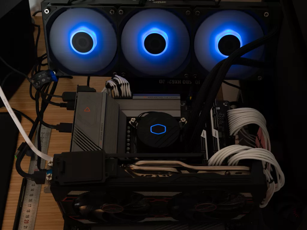 Cooler Master 360L Core ARGB bleu