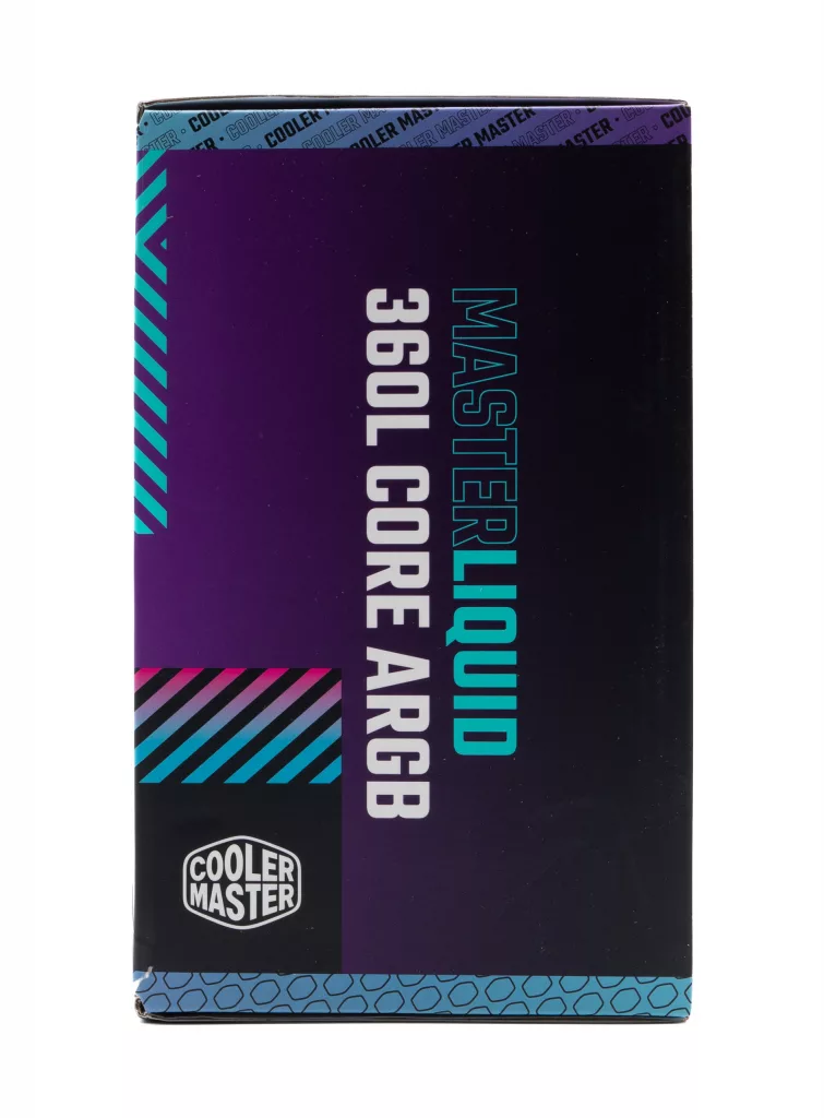 Cooler Master 360L Core ARGB boite droite