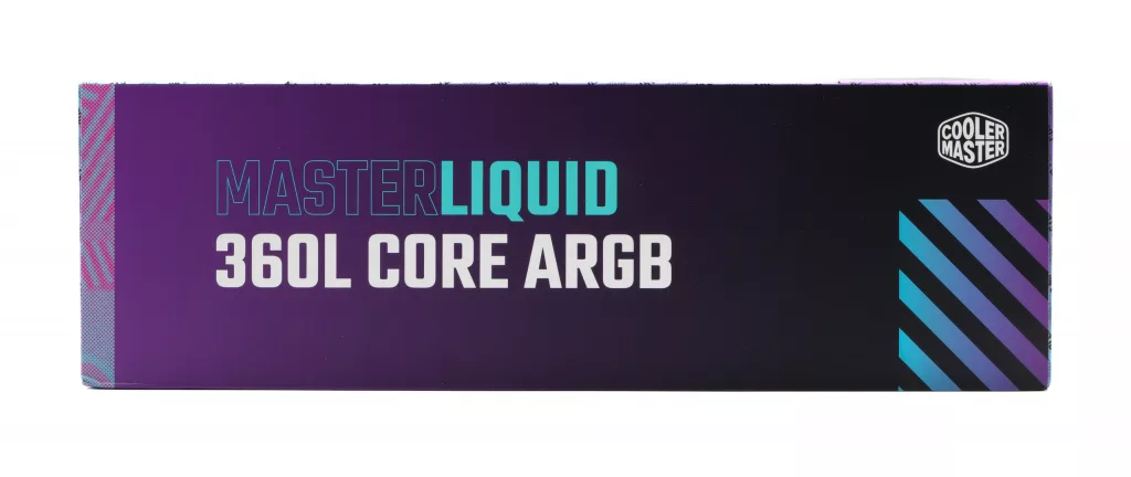 Cooler Master 360L Core ARGB boite haut