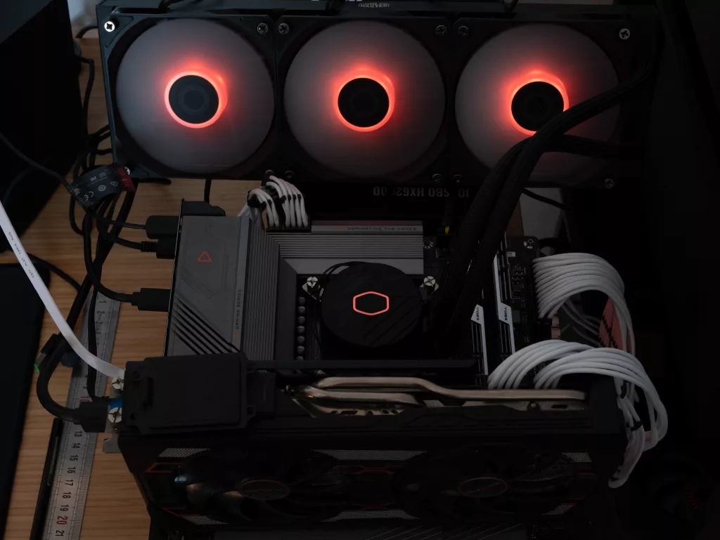 Cooler Master 360L Core ARGB orange