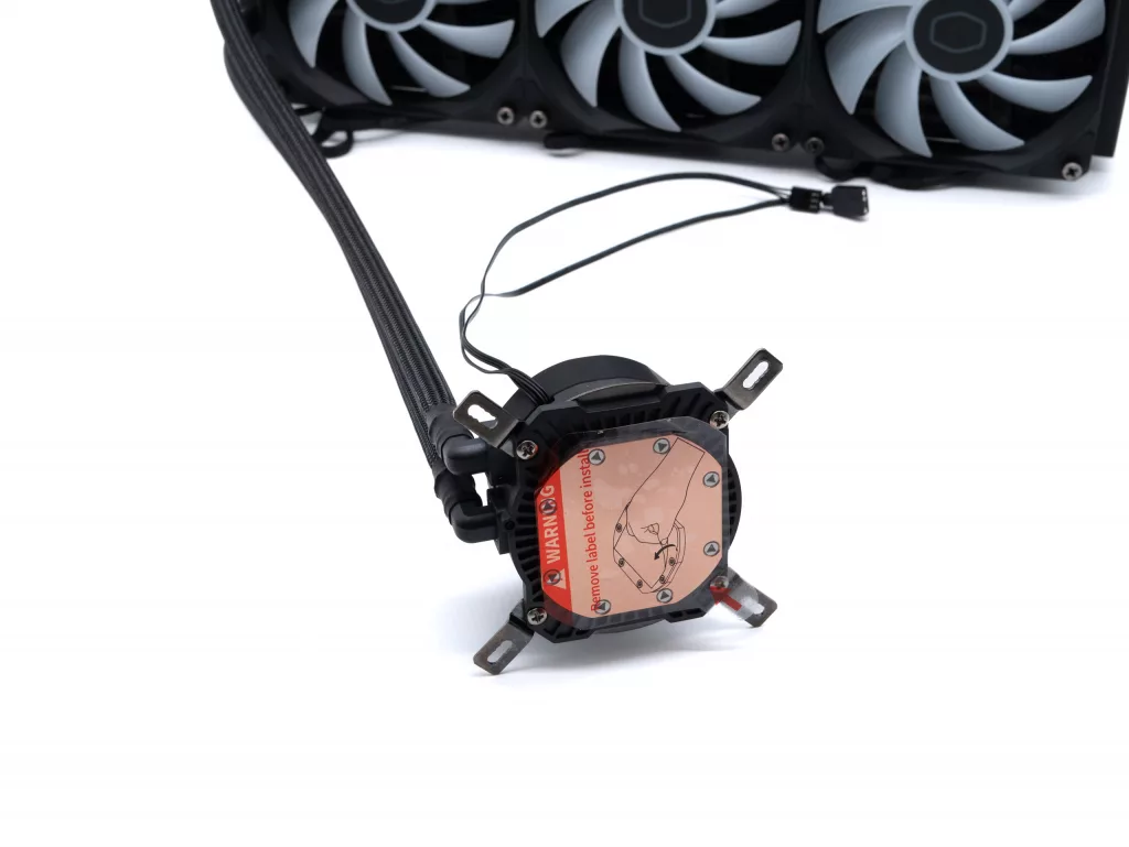 Cooler Master 360L Core ARGB pompe deux etrier