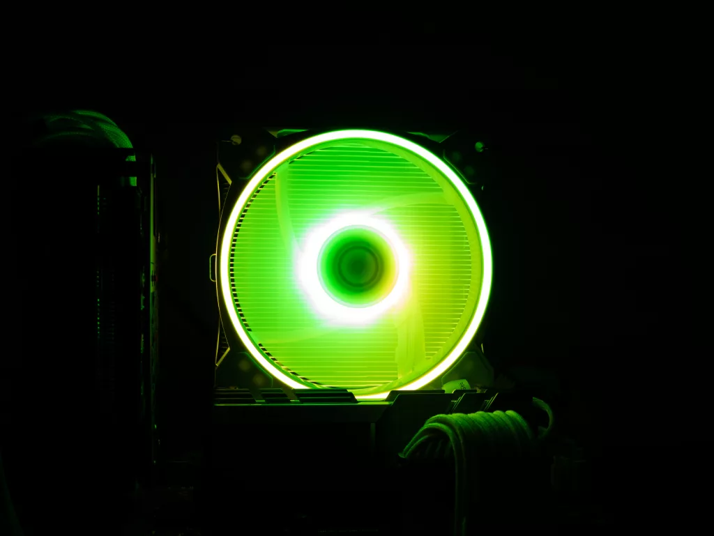 Cooler Master Hyper 212 Halo White RGB effet 5