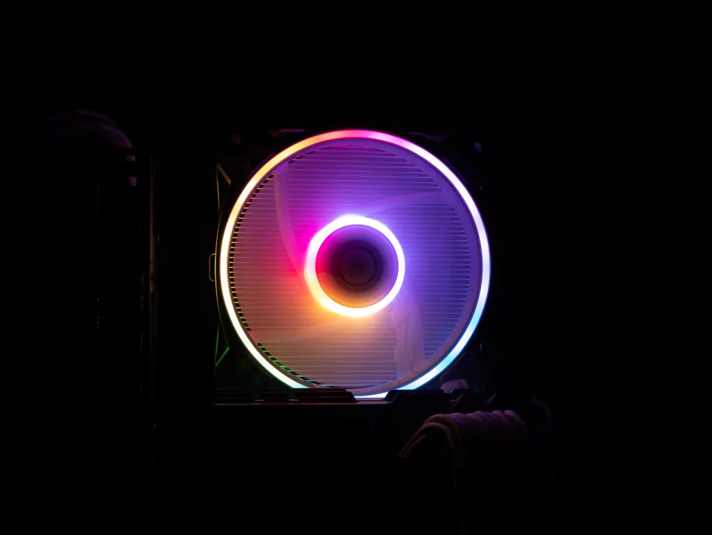 Cooler Master Hyper 212 Halo White RGB effet 6