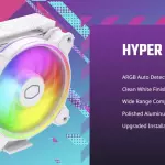 Cooler Master Hyper 212 Halo White banniere