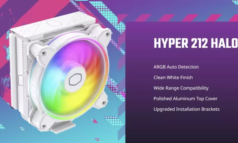 Cooler Master Hyper 212 Halo White banniere
