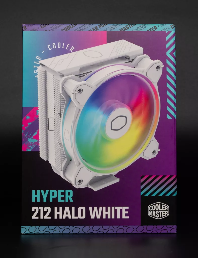 Cooler Master Hyper 212 Halo White boite face