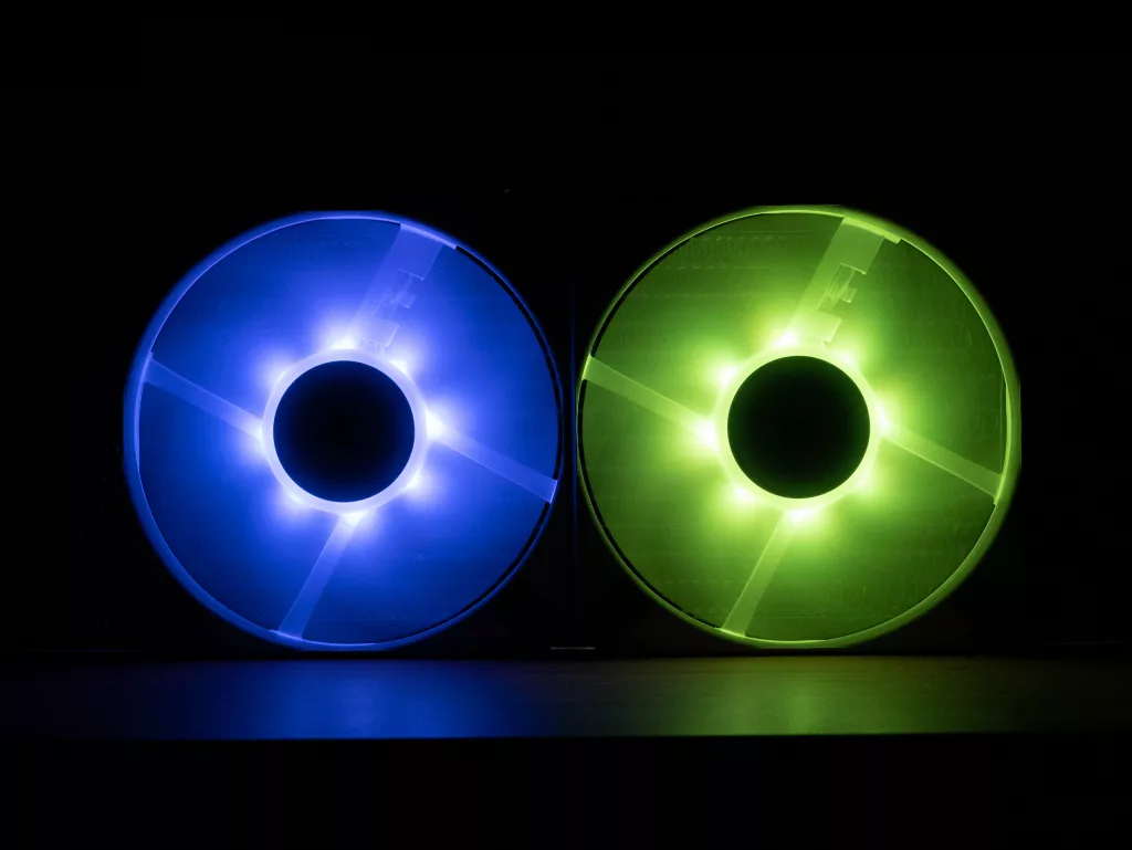 Corsair AF120 RGB Slim RGB bleu vert